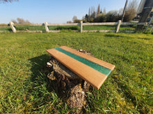 Charger l'image dans la galerie, Planche de service résine époxy et chêne massif