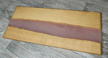 Charger l'image dans la galerie, planche de service résine époxy et chêne massif