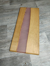 Charger l'image dans la galerie, planche de service résine époxy et chêne massif